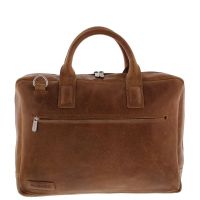 Plevier Urban Surrey Laptop Bag 17.3 Inch Cognac